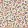 Coton imprimé KAILEY Ecru / Rose