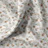 Coton imprimé ZADA Blanc / Naturel