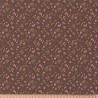Coton imprimé AZOVA Cacao / Rose