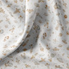 Coton imprimé FUZBUZ Ecru / Naturel