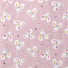 Maille Doudou COJALI2 Rose / Blanc
