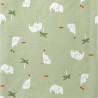 Maille Doudou SHEENA2 Vert / Blanc