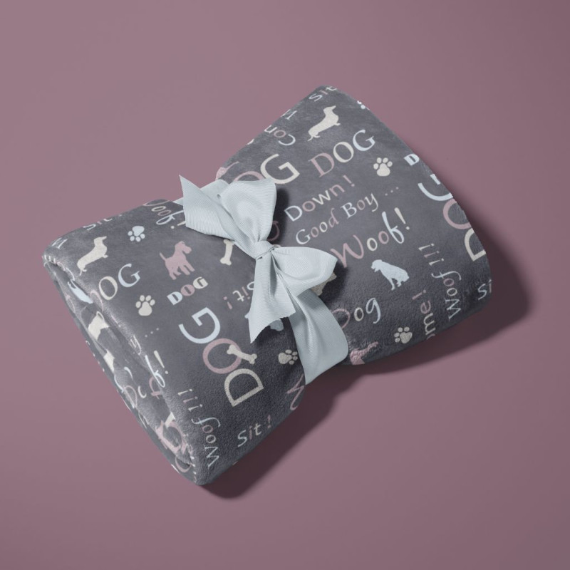 Maille Doudou BUDDY Taupe / Ecru