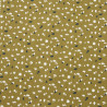 Coton Imprimé JIKEO Olive / Nuit