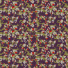 Viscose Imprimée SAVARTY Olive / Rouge