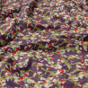 Viscose Imprimée SAVARTY Olive / Rouge