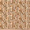 Coton Enduit LEKKER Caramel / Blanc