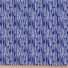 Coton Imprimé LEKKER Bleu / Blanc