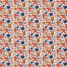 Coton Imprimé SWIGO Caramel / Rose