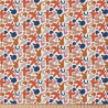Coton Imprimé SWIGO Caramel / Rose