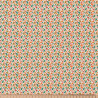 Coton Imprimé OTMA Ocre / Rose