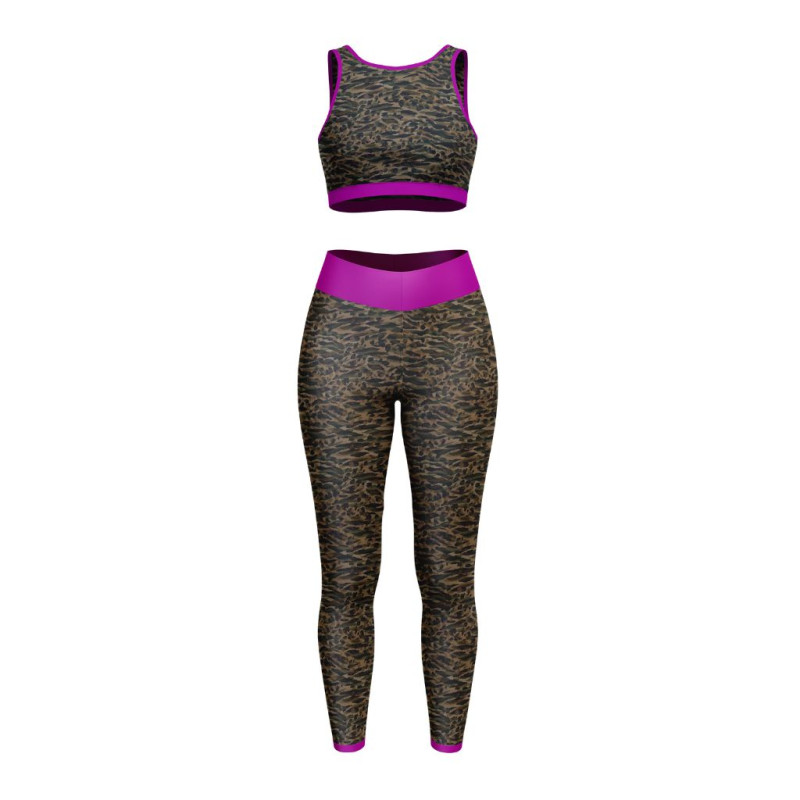 Lycra Anti UV BENGAL Beige / Kaki