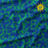 Lycra Anti UV SWAG Vert / Bleu
