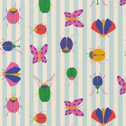 Printed Cotton RAYMOND Blue...