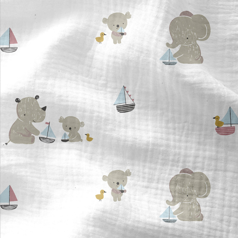 Double Gaze KIDSBAY Blanc / Vert