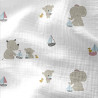 Double Gaze KIDSBAY Blanc / Vert