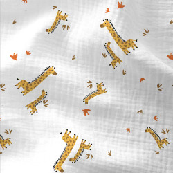Double Gauze ZIRAFON White...