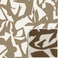 Printed Faux Shearling...