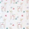 Coton Imprimé KAJSA Sapin / Gold22