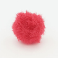 Pompon 100% Polyester Coquelicot
