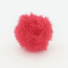Pompon 100% Polyester Coquelicot