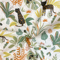 Printed Cotton FELIKO White...