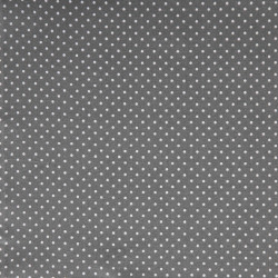 Coton Imprimé PISELLI Anthracite / Blanc