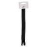 SACHET DE 6 / FERMETURE A GLISSIERE INVISIBLE 20 CM. NOIR