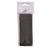 SACHET DE 6 / RUBAN BIAIS 2 CM. X 4 M. NOIR