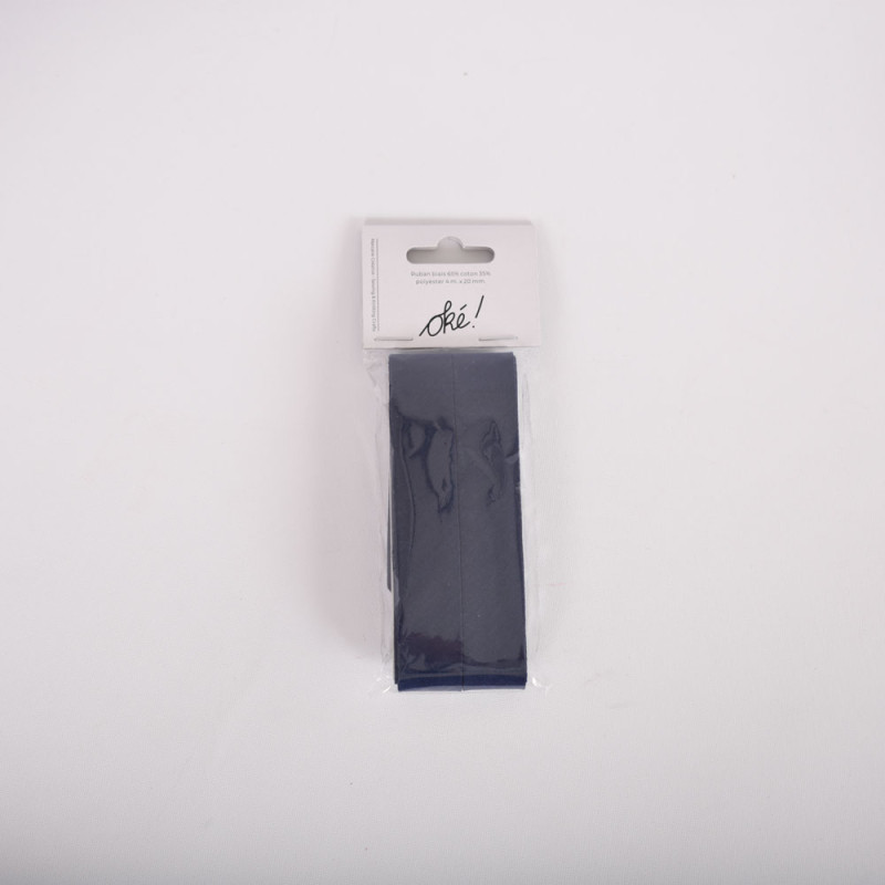 SACHET DE 6 / RUBAN BIAIS 2 CM. X 4 M. AMIRAL