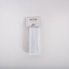 SACHET DE 6 / RUBAN BIAIS 2 CM. X 4 M. BLANC