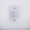 SACHET DE 6 / ELASTIQUE ROND POUR CHAPEAU POLYESTER BLANC 1 MM. X 7 M.