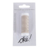 SACHET DE 6 / FIL A COUDRE 100% POLYESTER 100 M. BEIGE
