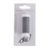 SACHET DE 6 / FIL A COUDRE 100% POLYESTER 100 M. CENDRE