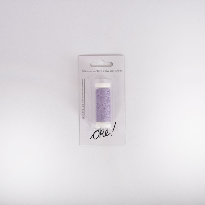SACHET DE 6 / FIL A COUDRE 100% POLYESTER 100 M. CAMELIA