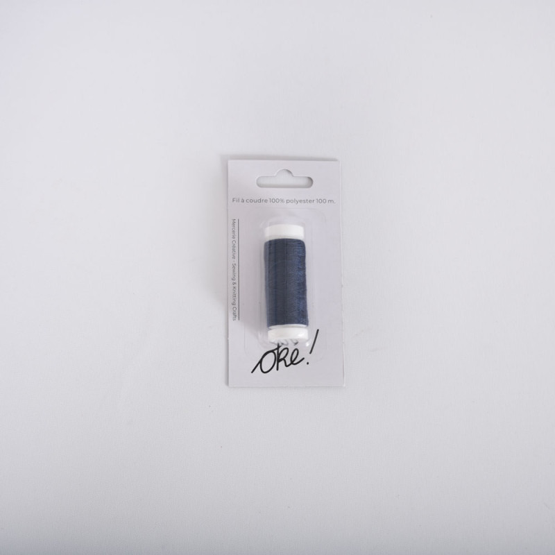 SACHET DE 6 / FIL A COUDRE 100% POLYESTER 100 M. AMIRAL