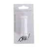 SACHET DE 6 / FIL A COUDRE 100% POLYESTER 100 M. BLANC