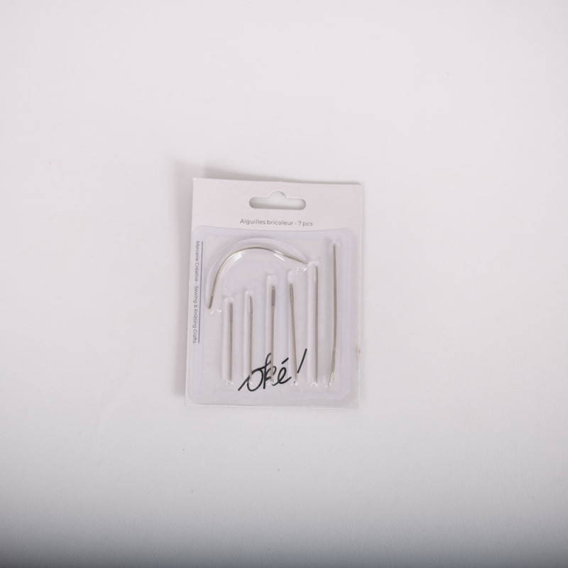 SACHET DE 6 / AIGUILLES BRICOLEUR 7 PCS.