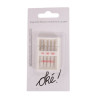 SACHET DE 6 / AIGUILLES MACHINE A COUDRE X5 70 - 90 - 100