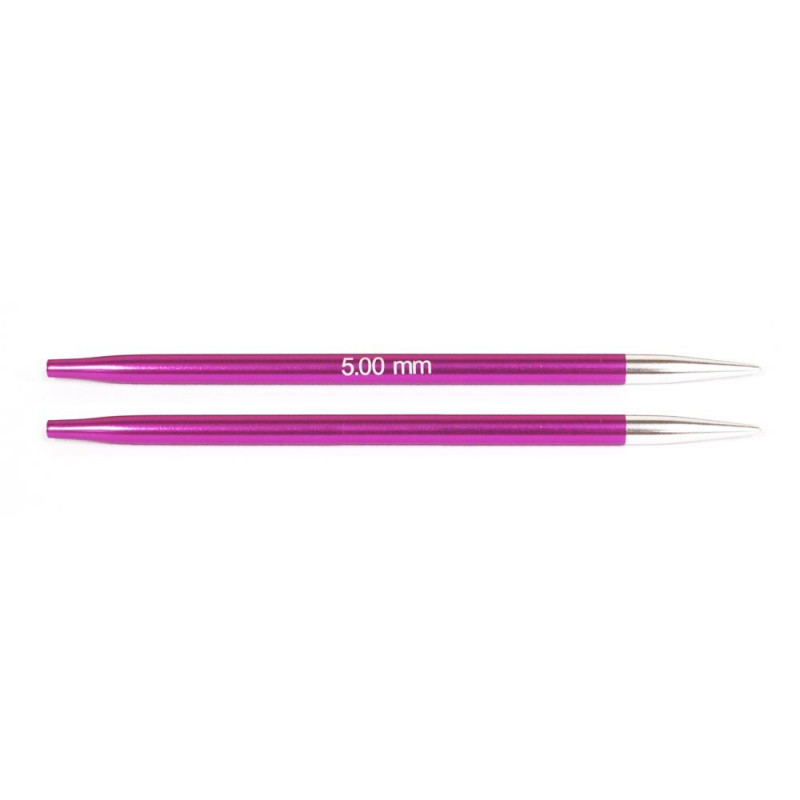 Aiguilles Circulaires Interchangeables Zing Aluminium Nr. 5.5