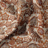 Coton imprimé CINNAMON Beige / Camel
