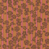 Coton imprimé SOULEO Camel / Rose