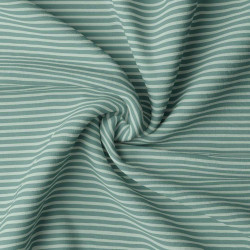 Jersey Rayé MARIN Eucalyptus / Vert De Gris