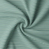 Jersey Rayé MARIN Eucalyptus / Vert De Gris