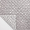 Coton Matelassé Imprimé TEZY / ZETOILE Gris / Gris