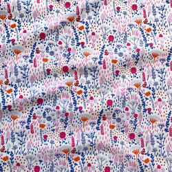 Printed Cotton BELIA White...