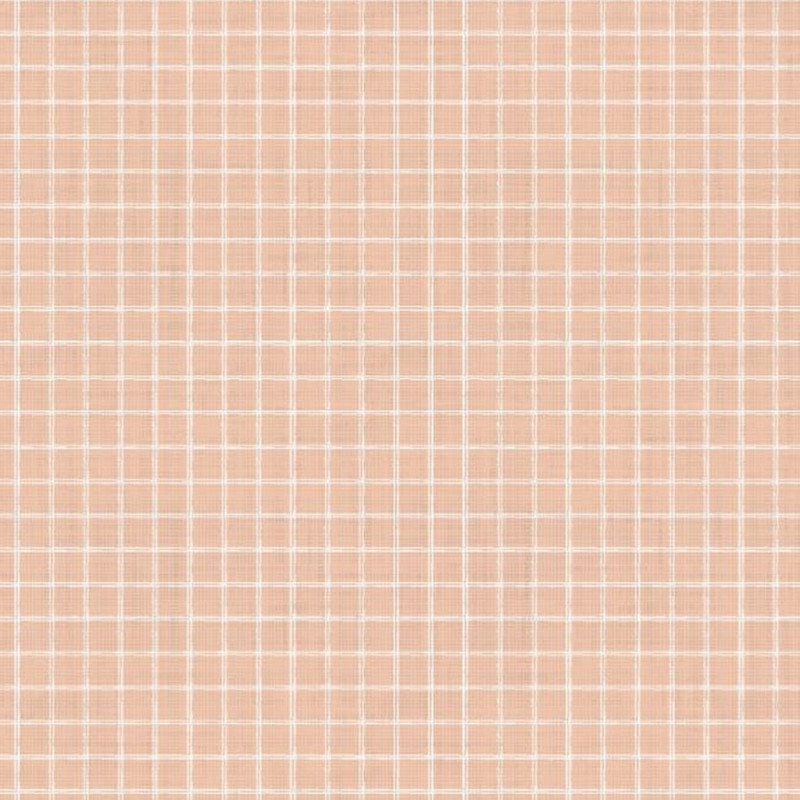 Coton Imprimé JULES Blanc / Skin
