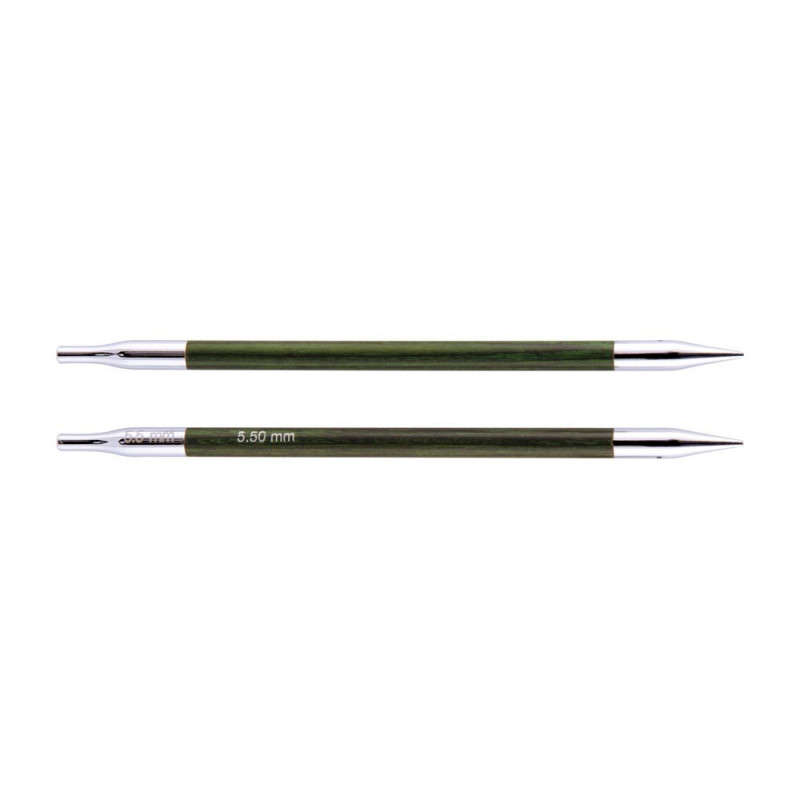 Aiguilles Circulaires Interchangeables Royale Bouleau Nr. 5.5