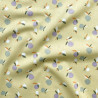 Coated  Cotton KAMBA Almond / Spring Multicolored