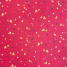 Coton Imprimé NOZBI Grenadine / Citron
